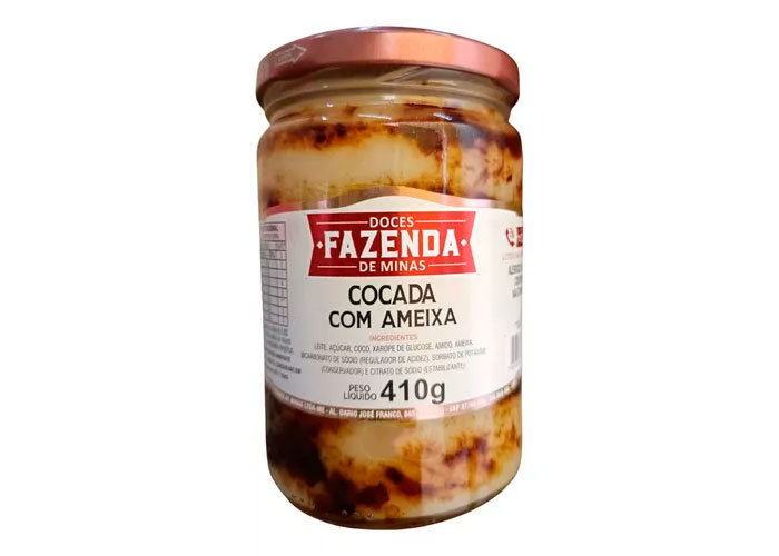 Cocada com Ameixa 410g - Fazenda de Minas