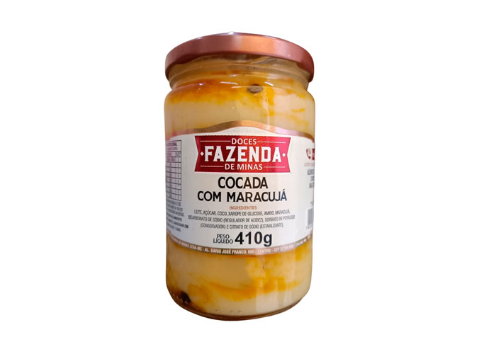 Fondant com Maracujá 430g - Fazenda de Minas