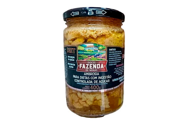 Ambrosia Diet 400g - Fazenda de Minas