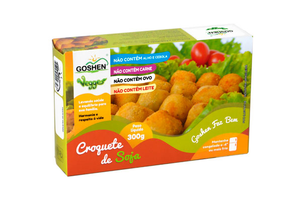 Croquete de Soja 300g - Goshen