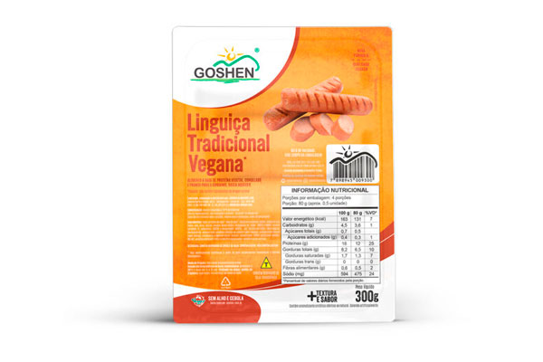Vegges Linguiça de Soja 300g - Goshen