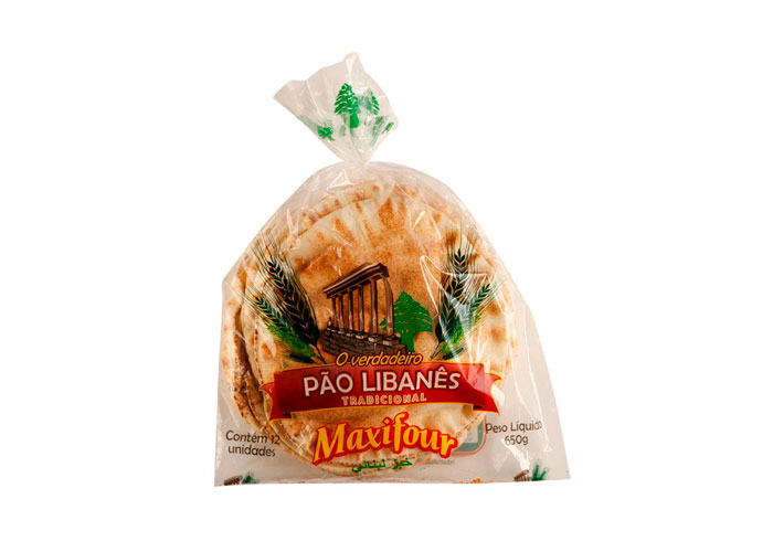 Pão Libanês - Maxifour
